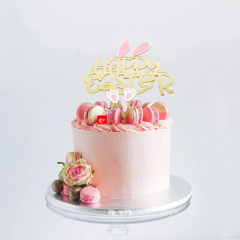 Happer Easter Decoration Cake Topper