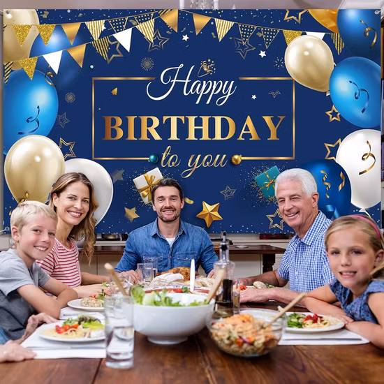 Großhandel für Geburtstags-Fotografie-Hintergrund, Geburtstags-Konfetti-Ballons-Set